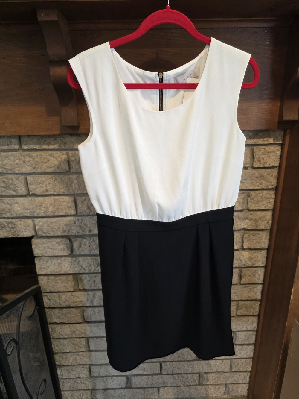 LOFT Black And White Dress - Picture 2 of 5